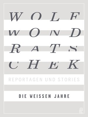 cover image of Die weißen Jahre